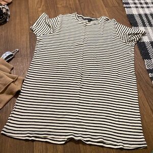 Brandy Melville one size stripe oversize tshirt